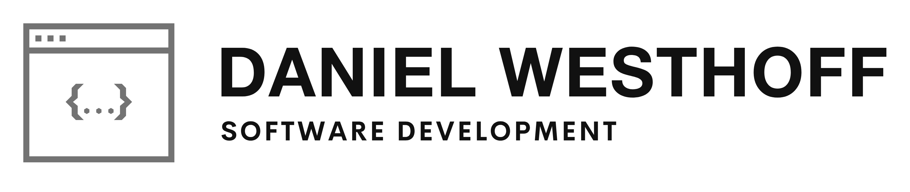 Logo: Daniel Westhoff Software Development